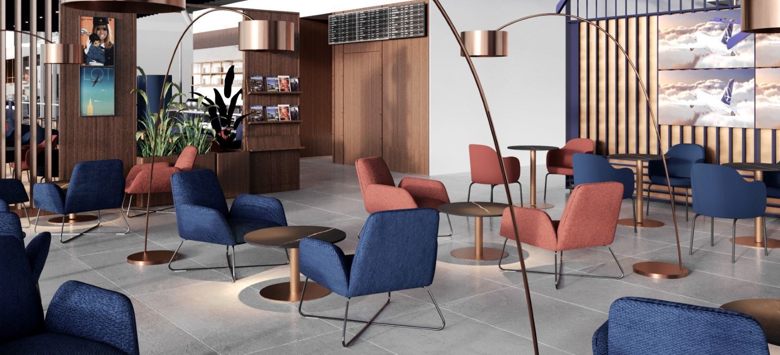 LOT Polish Airlines has undertaken a comprehensive modernization and expansion of its Business Lounge in Warsaw.